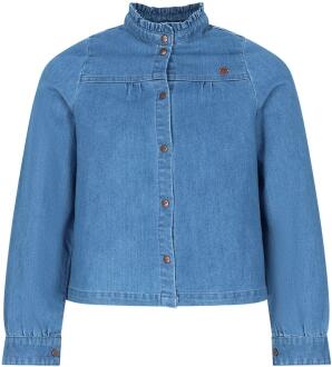 Nono Teens Mädchen Bluse Denim Tikky jeansblau