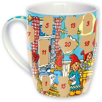 Adventskalender Tasse Süße Weihnachtszeit