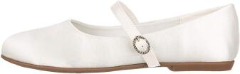 Danamade festliche Kinderschuhe Ballerinas Kommunion Yara weiß