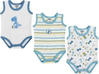 Boley Baby Body 3er-Pack Boys