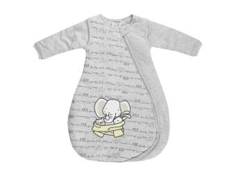 Jacky Baby Schlafsack Affection grau