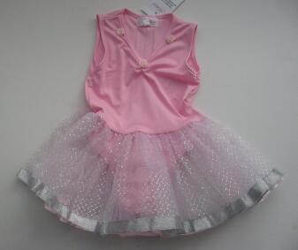 Mädchen Ballett Body mit Tutu Ballerina rosa