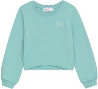 DANAMADE Mädchen Sweatshirt Johanna aqua