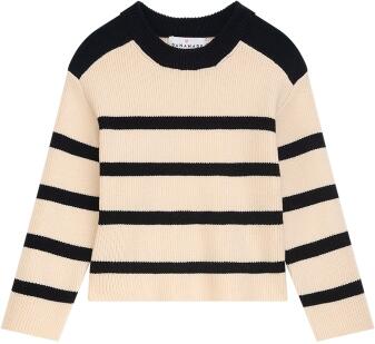 DANAMADE Teens Mädchen Strick Pullover Tea Ecru