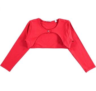 Sarabanda Kinder Mädchen Strick Bolero rot
