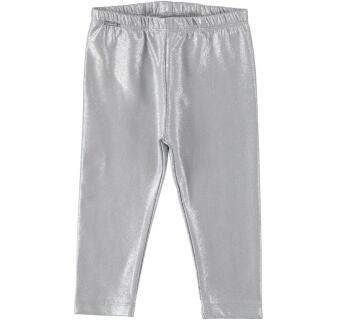 Sarabanda Kinder Mädchen Leggings silber