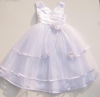 Joykids Blumenkind Mädchen Fest Kleid Luise ivory