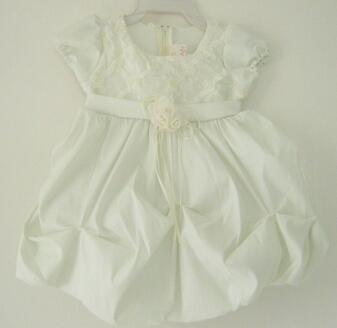 chic baby Taufkleid festliches Babykleid Fleur ecru