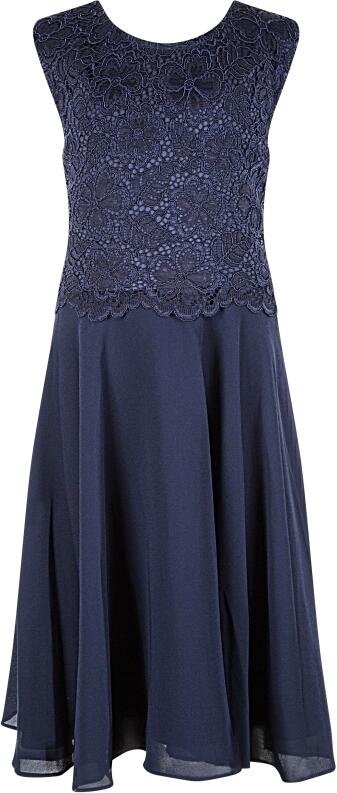 Happy Girls Mädchen Kleid festlich Konfirmation Elina blau