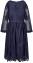 Happy Girls Teens Kleid Kinderkleid festlich Konfirmation Iris blau