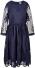 Happy Girls Teens Kleid Kinderkleid festlich Konfirmation Iris blau