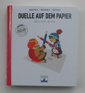 Buch-Plus-Spiel-Idee Duelle auf dem Papier