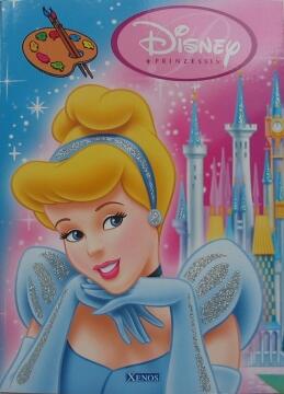Disney Cinderella Glitzer Malbuch
