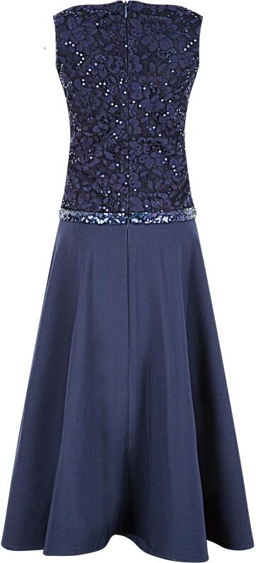 Happy Girls Mädchen Kleid festlich Konfirmation Kashi blau