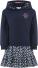Happy Girls Teens Mädchen Sweat-Kleid mit Volant-Rock blau