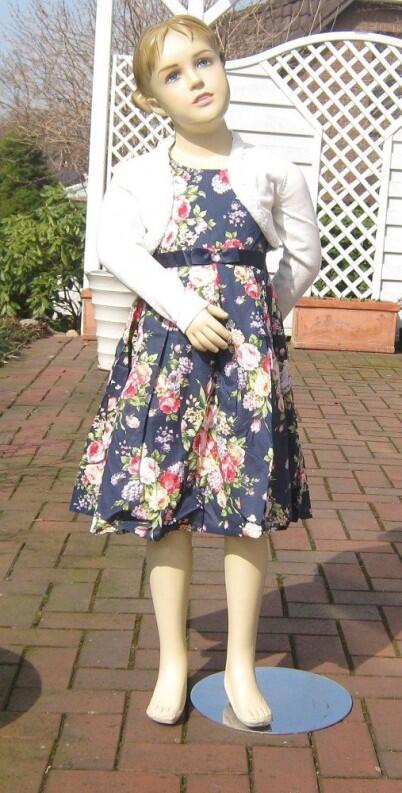 KINDERIT Blumenkind Mädchenkleid festlich Blumenmeer