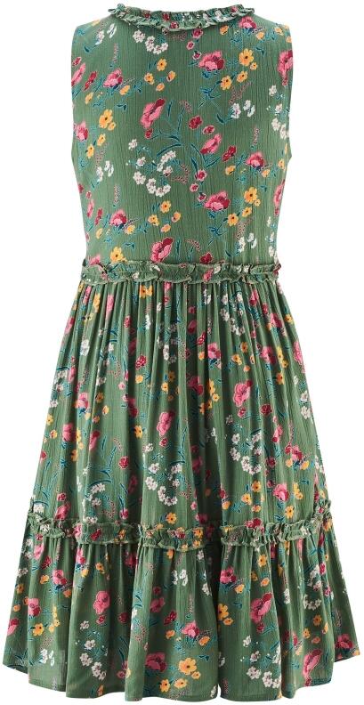 Happy Girls Tweens Mädchen Kleid Sommerkleid grün