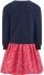 Happy Girls Mädchen Sweat-Kleid Ohlala blau rot Rücken