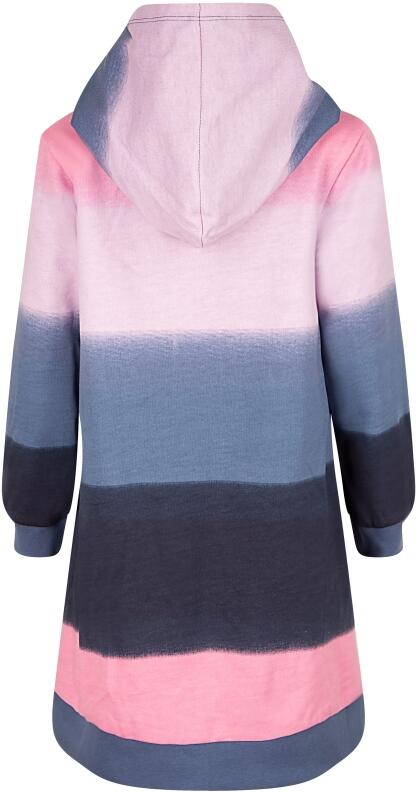 Happy Girls Teens Mädchen Sweat-Kleid blau rosa