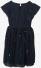 Creamie Mädchen Kleid festlich Mesh blau
