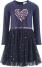 Happy Girls Kinderkleid Mädchen Kleid Herzchen blau