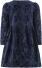 Happy Girls Mädchen Kinder Kleid festlich Floral blau hinten