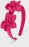 mayoral Mädchen Haarreif aus Crepe Blumen pink