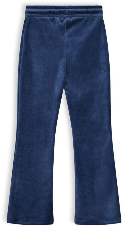 Nono Mädchen Hose Samt flared blau