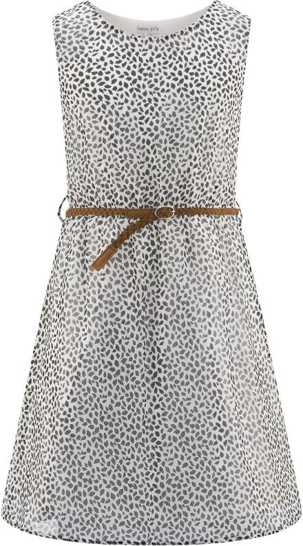 Happy Girls Teens Mädchen Kleid Sommerkleid Kara ecru schwarz