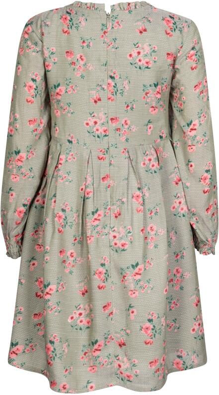 Happy Girls Kinder Kleid Vintage geblümt khaki