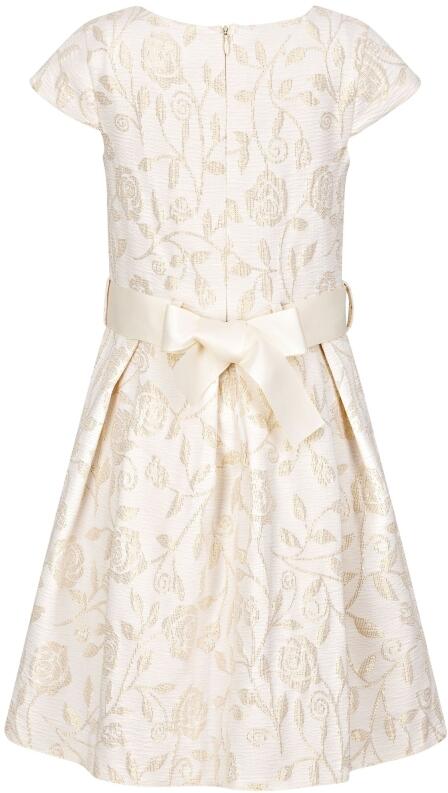 Happy Girls festliches Kinderkleid Brokat Ranja ecru