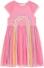 DANAMADE Mädchen Kleid Sommerkleid Regenbogen candy
