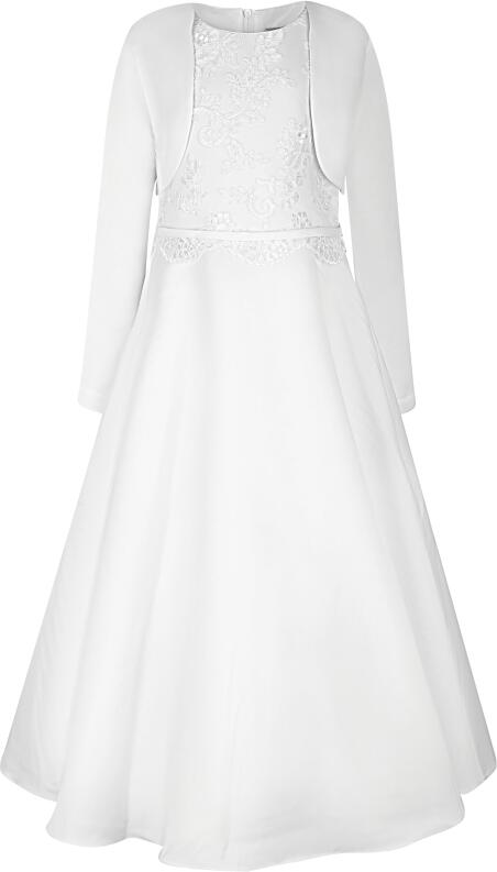 Eisend Girls klassisches Kommunionkleid Sabia weiß