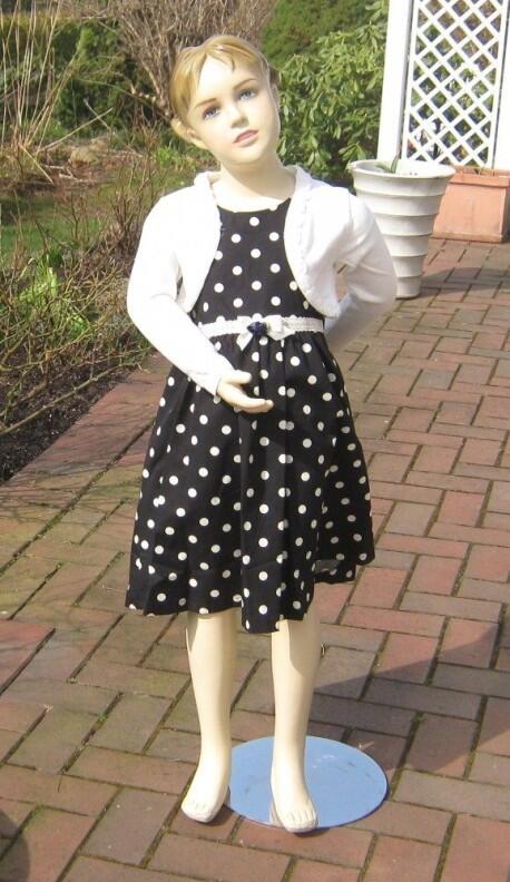 KINDERIT Blumenkind Mädchenkleid festlich Dots