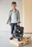 Belmil Premium Schulranzen-Set Compact Plus 5-tlg. Grey Stone