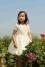 Le Chic Mädchen Kinder Kleid festlich Smoor ecru