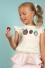 Le Chic Mädchen Rock Erdbeere rosa