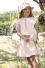 Nono Mädchen Kinder Kleid Mayka pearled ivory