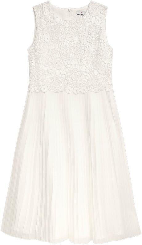 DANAMADE Kommunionkleid festliches Kinderkleid Zuzanna ecru