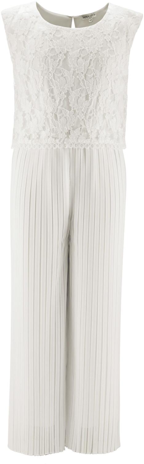 Happy Girls M&auml;dchen Jumpsuit festlich Kommunion ecru