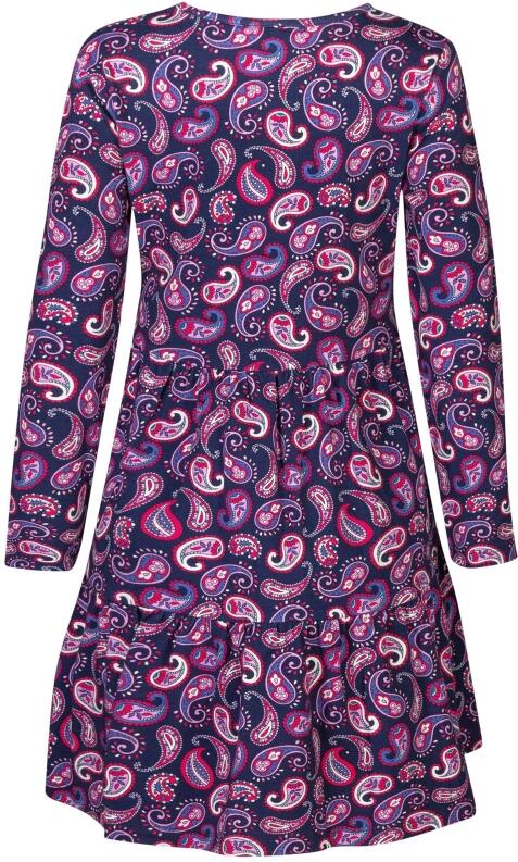 Happy Girls Mädchen Kleid ECO Paisley blau