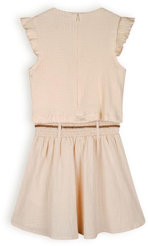 Nono Mädchen Kinder Kleid Mayka pearled ivory