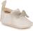 easy peasy Baby Haus-Schuhe Krabbelschuhe Schleife beige