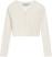DANAMADE M&auml;dchen Cardigan Strick-Jacke Glitzer Sia ecru