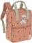 L&auml;ssig Kindergartenrucksack Square Happy Prints braun