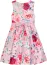 DANAMADE Blumenkind M&auml;dchen Kleid festlich Lore gebl&uuml;mt rosa