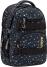 Belmil Schulrucksack Set Wave Infinity 3-tlg. Black and Yellow Dots