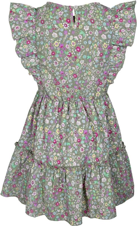 Happy Girls Mädchen Kleid Sommerkleid Blümchen grün