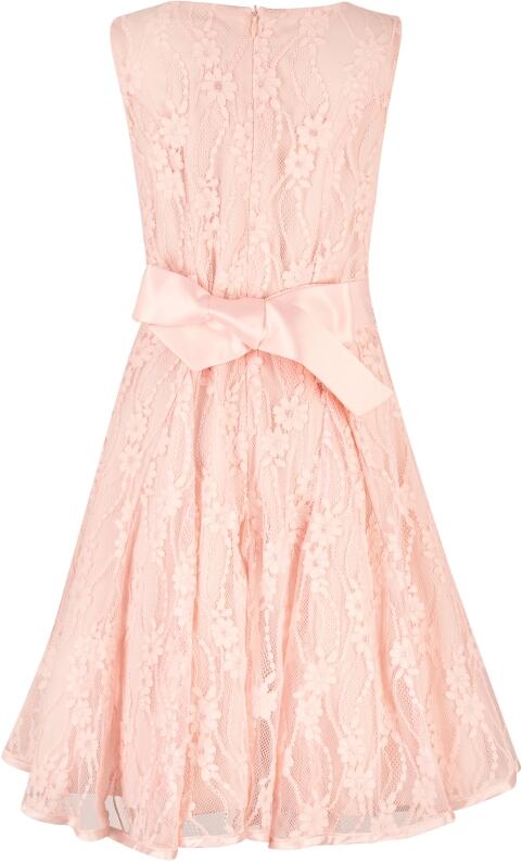 Happy Girls Mädchen Kleid festlich Spitze rose