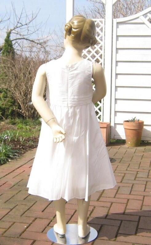 Blumenkind Mädchen Kleid festlich Ivory